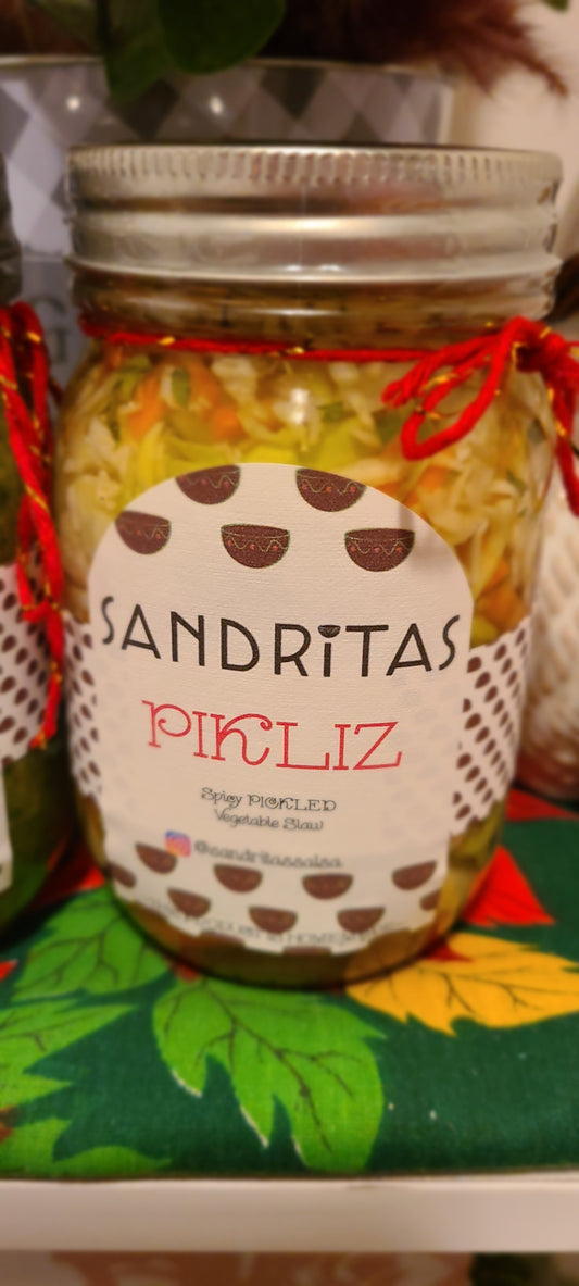 Sandritas Pikliz "spicy pickled slaw"